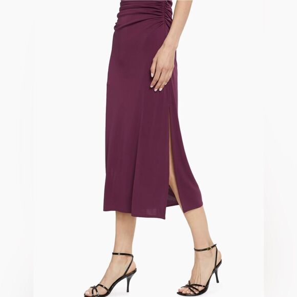 Cinq à Sept  Lacey Gathered Midi-Dress size 6 - Picture 5 of 13